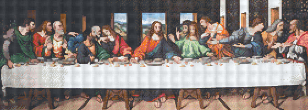 Last Supper – Pixel Art USA