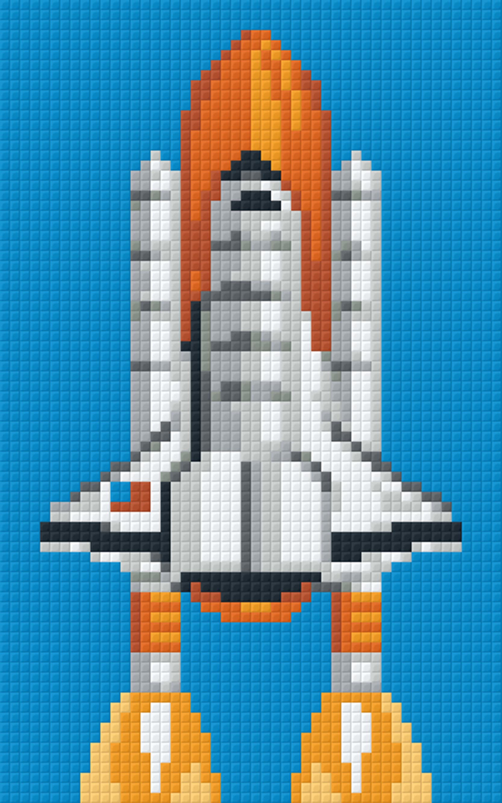 Shuttle – Pixel Art USA