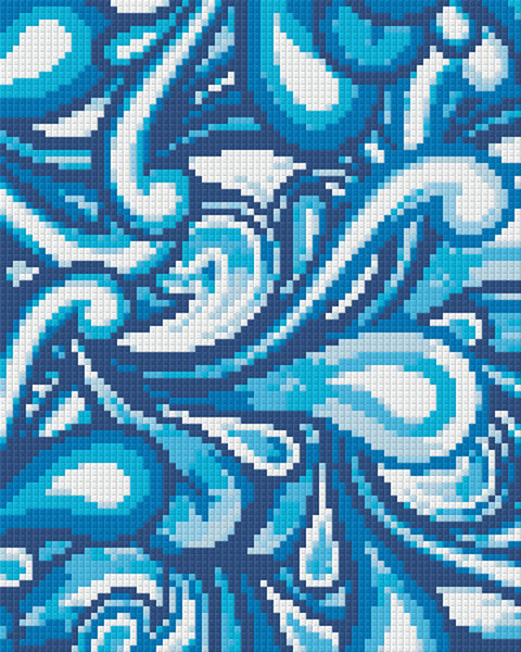 Blue Swirl Pattern