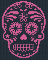 Sugar Skull Pink