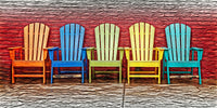 Adirondack Chairs- Photo credit-Bruce Titus Fine Art Photography Reno, NV