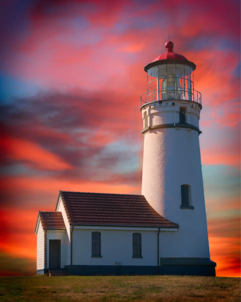 Cape Blanco Sunset Lighthouse-Photo Credit Bruce Titus Fine Art Photography