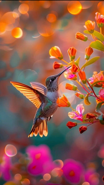 Orange Hummingbird