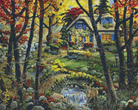 Cottage In A Forest
