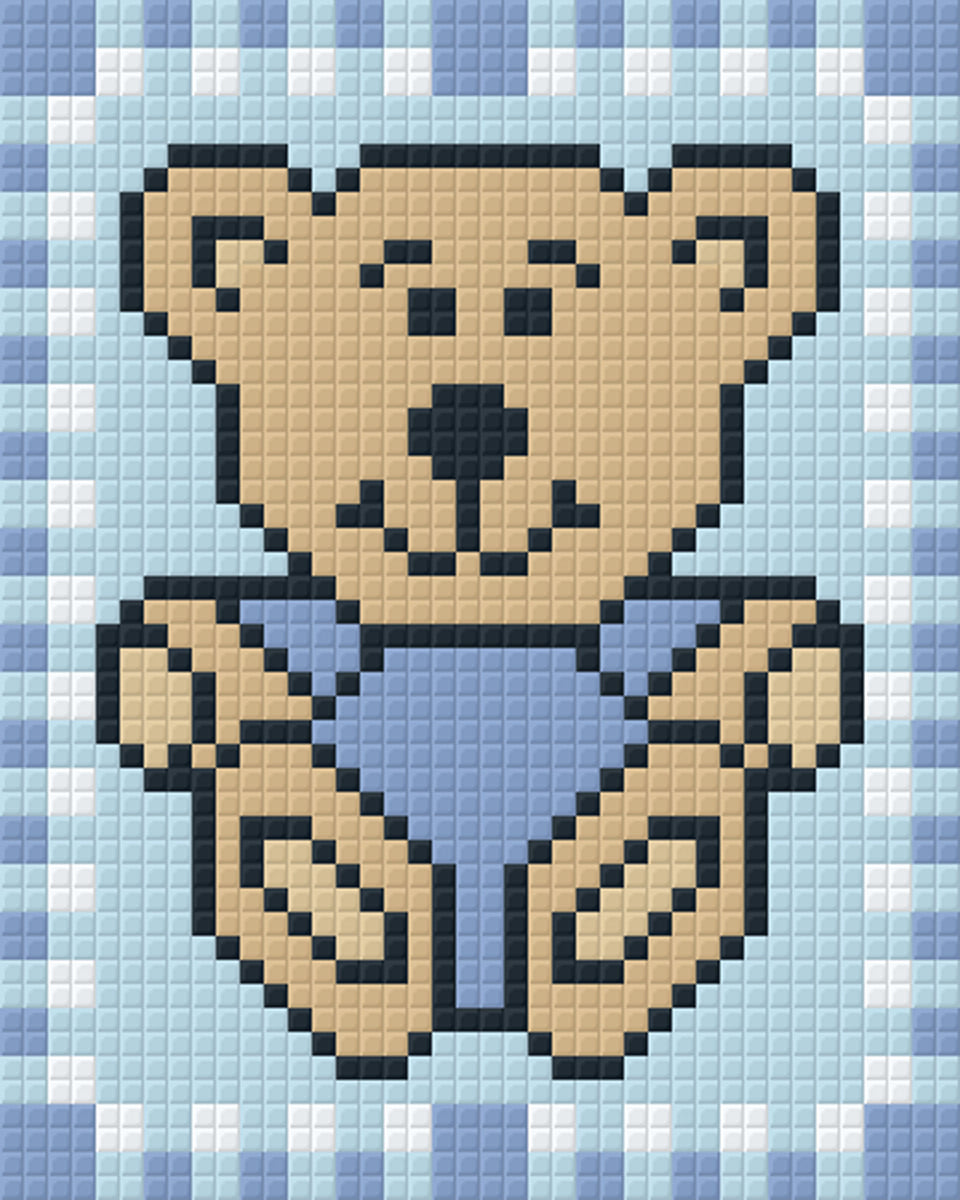 Boy Teddy – Pixel Art USA